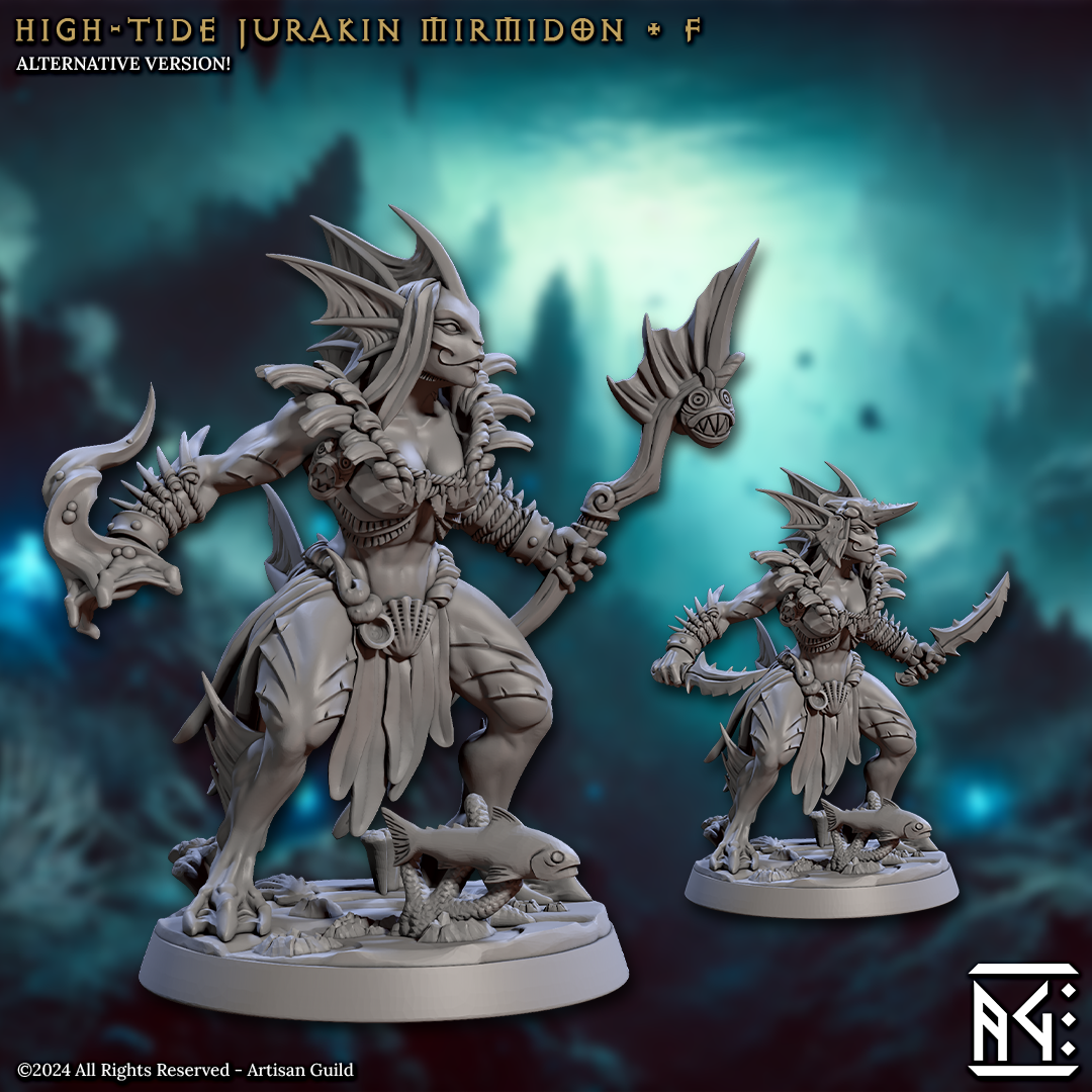High-Tide Jurakin Tidewitch - F (Mirmidons of the Death-Tide)